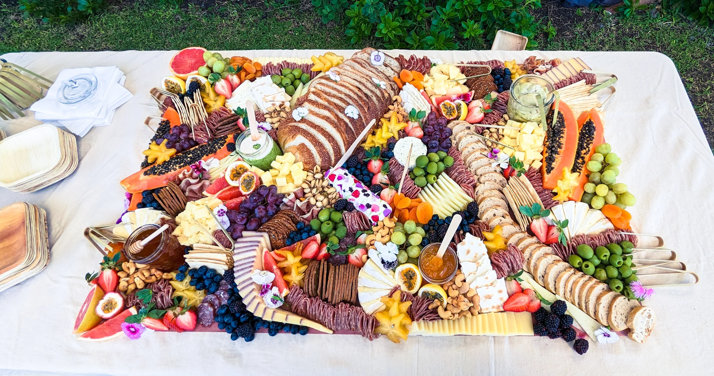 maui charcuterie catering board